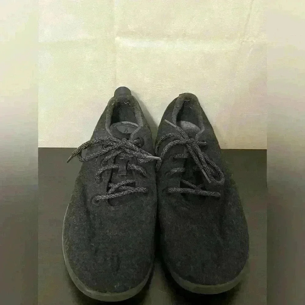 Allbirds Men's Dark‎ Charcoal Gray Wool Runners Shoes - Size 13